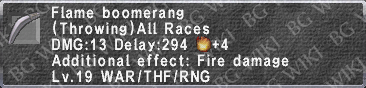 Flame Boomerang description.png