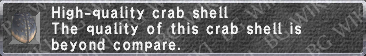 H.Q. Crab Shell description.png