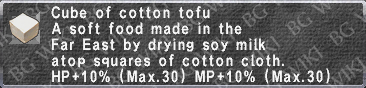 Cotton Tofu description.png