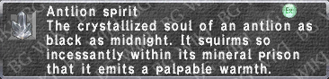 Antlion Spirit description.png