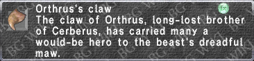 Orthrus's Claw description.png