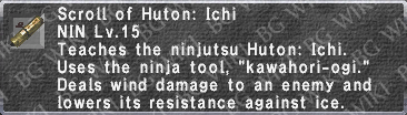 Huton: Ichi (Scroll) description.png