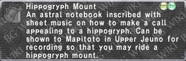 Hippogryph Mount description.png