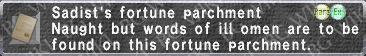Sadist's Fortune description.png