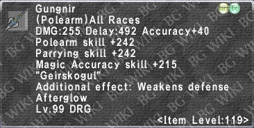 Gungnir (Level 119 II) description.png