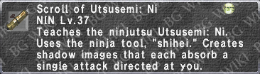 Utsusemi: Ni (Scroll) description.png