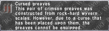 Cursed Greaves description.png