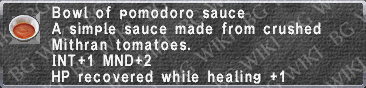 Pomodoro Sauce description.png