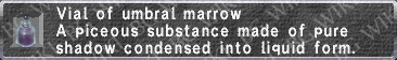 Umbral Marrow description.png