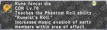 Rune Fencer Die description.png