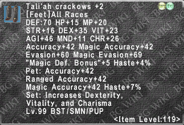 Tali'ah Crackows +2 description.png