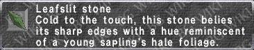 Leafslit Stone description.png