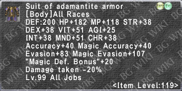 Adamantite Armor description.png