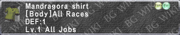 Mandragora Shirt description.png