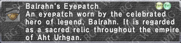 Balrahn's Eyepatch description.png