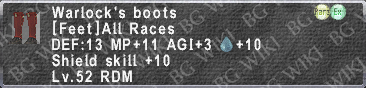 Warlock's Boots description.png