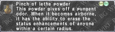 Lethe Powder description.png