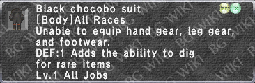 Bl. Chocobo Suit description.png