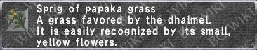 Papaka Grass description.png