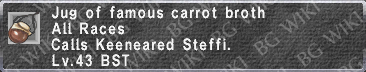 F. Carrot Broth description.png