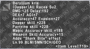 Beryllium Kris description.png