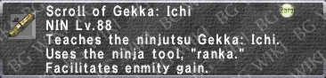 Gekka: Ichi (Scroll) description.png