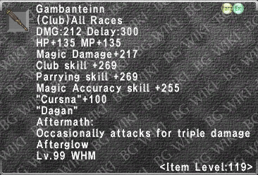 Gambanteinn (Level 119 III) description.png