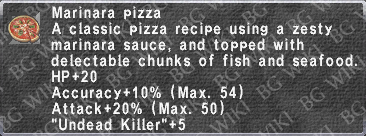 Marinara Pizza description.png