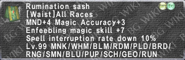 Rumination Sash description.png