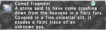 Comet Fragment description.png