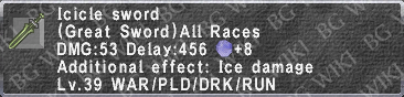 Icicle Sword description.png