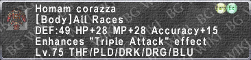 Homam Corazza description.png