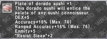 Dorado Sushi +1 description.png
