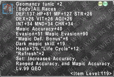 Geomancy Tunic +2 description.png