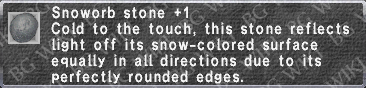 Snoworb Stone +1 description.png