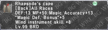 Rhapsode's Cape description.png