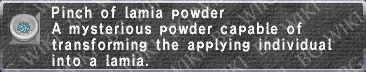 Lamia Powder description.png