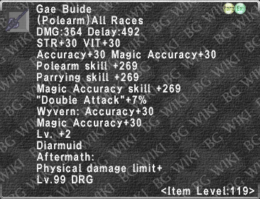 Gae Buide (Level 119 II) description.png