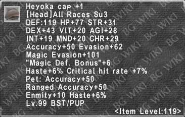 Heyoka Cap +1 description.png