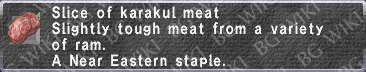 Karakul Meat description.png