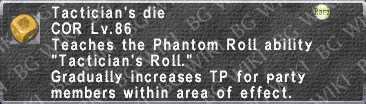 Tactician's Die description.png