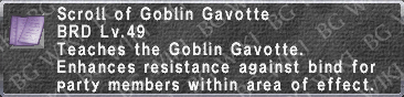 Goblin Gavotte (Scroll) description.png